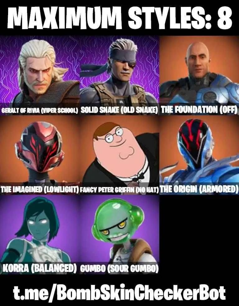 ❤️87 SKINS❤️GET GRIDDY❤️SPIDER-MAN(NO WAY HOME)❤️MJ❤️SPIDER-MAN ZERO❤️SPIDER-MAN❤️KYLO REN❤️DARTH VADER❤️IMPERIAL STORMTROOPER❤️GOKU BLACK❤️DIAMOND HANZ❤️EVIE❤️TSUKI 2.0❤️ARTEMIS❤️POLAR PEELY❤️COZY JONESY❤️CAN PLAY ON PSN❤️XBOX❤️PC❤️NINTENDO❤️MOBILE❤️