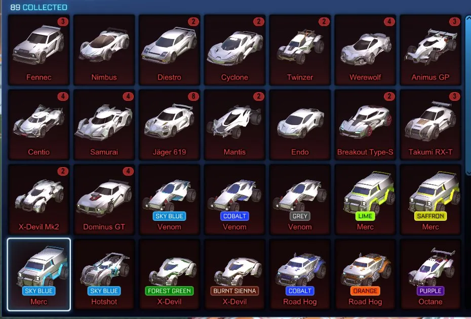 STOCK657 //TW Octane Fennec Mainframe Fire God Dueling Dragons 40+ Black Markets 350+ High Rarity Items (K)