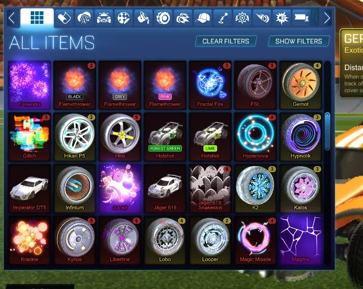 STOCK883 //Fennec Imperator 200+ BMs Exotics Imports Apollo AR51 Breakout Dominius (K)