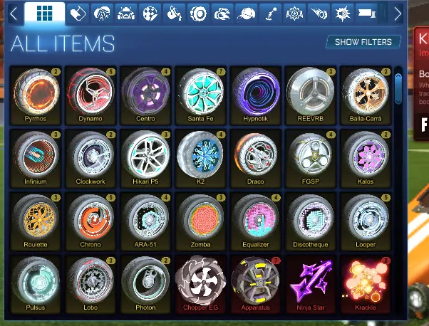 STOCK980 //Endo Dominus Breakout Centio 150+ Wheels Bodies Exotics Imports (K)