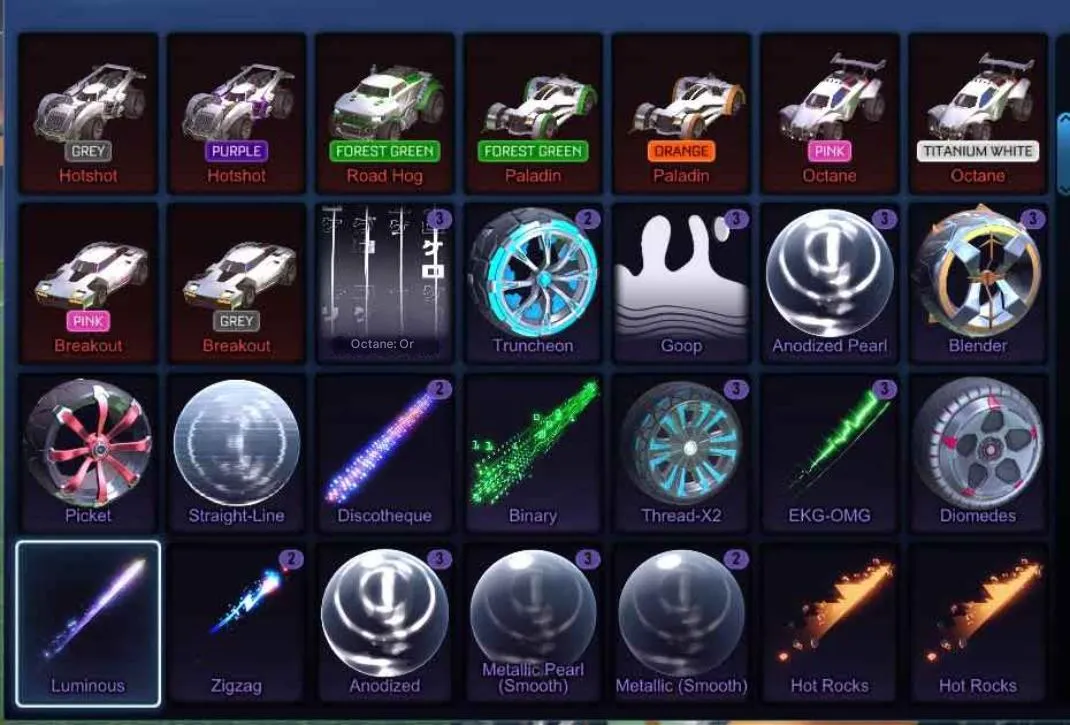 STOCK809 //Endo, Dissolver, Hellfire, Sub-Zero, Dueling Dragons, Poly Pop, Juiced, Shattered, Wet Paint, Bubbly (K)