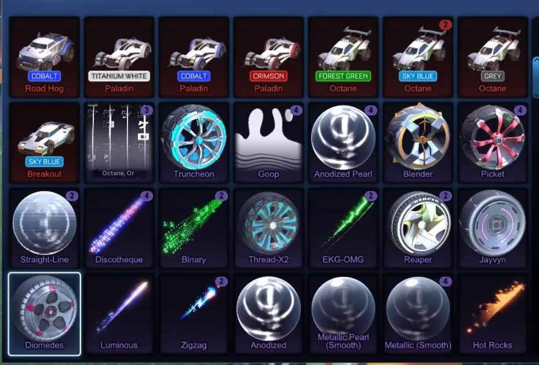 STOCK808 //Endo, Anodized Pearl, 35+ Cars, 20+ Black Markets, Painted Octanes (K)