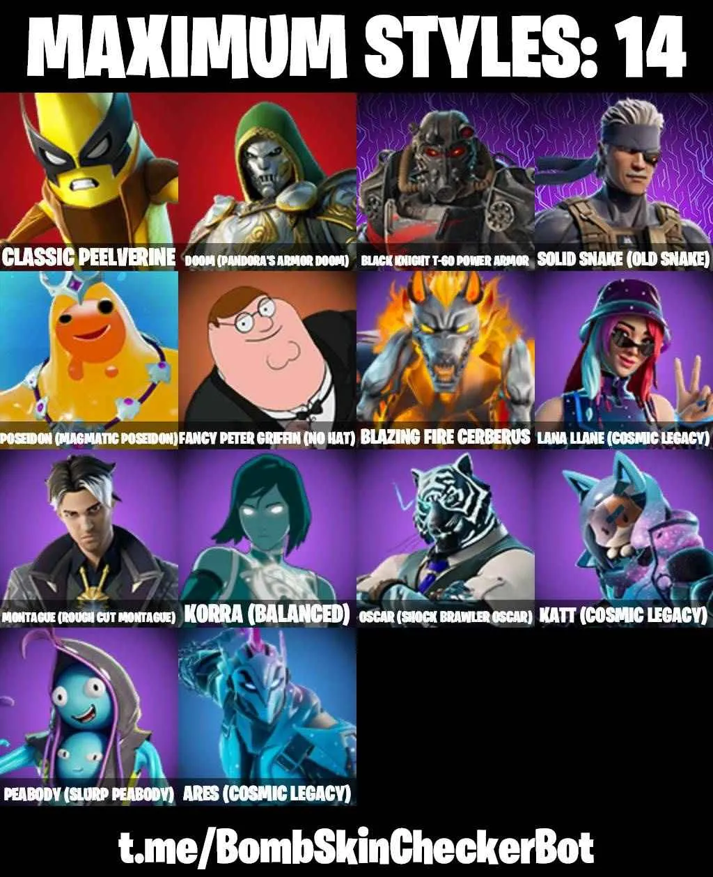 ❤️78 SKINS❤️GET GRIDDY❤️JOHN WICK❤️VENOM❤️RAVENPOOL❤️CUDDLEPOOL❤️SPIDER-MAN ZERO❤️ARTEMIS❤️HOPE❤️MEDUSA❤️HOPE❤️NISHA❤️PEELVERINE(MAX)❤️CAN PLAY ON PSN❤️XBOX❤️PC❤️NINTENDO❤️MOBILE❤️600 VBUCKS❤️FULL EMAIL ACCESS❤️