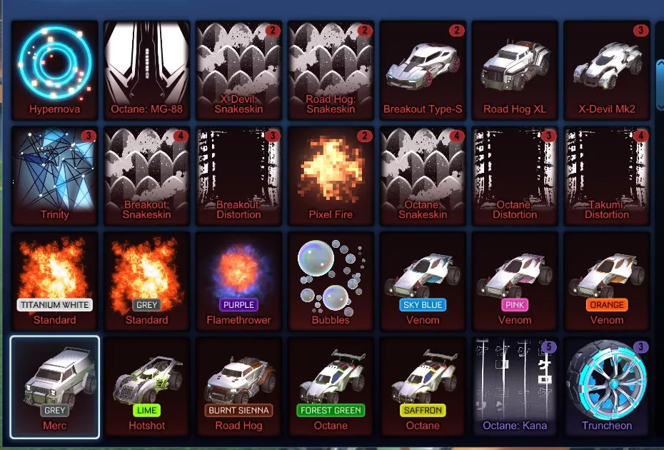 STOCK726 //Fennec, 30+ Cars, 20+ Black Markets, TW Standard Boost (K)