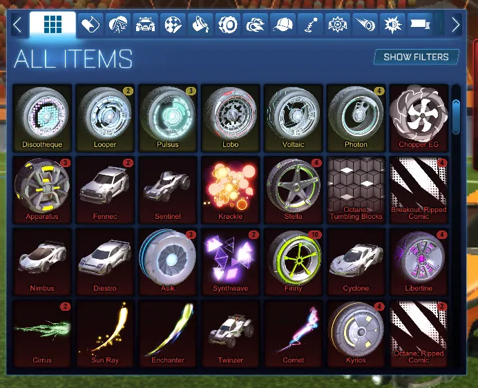 STOCK933 //Fennec Dominus GT Aftershock Arenuis Breakout Centio Cyclon Desto Domnus Espera Fennek (K)