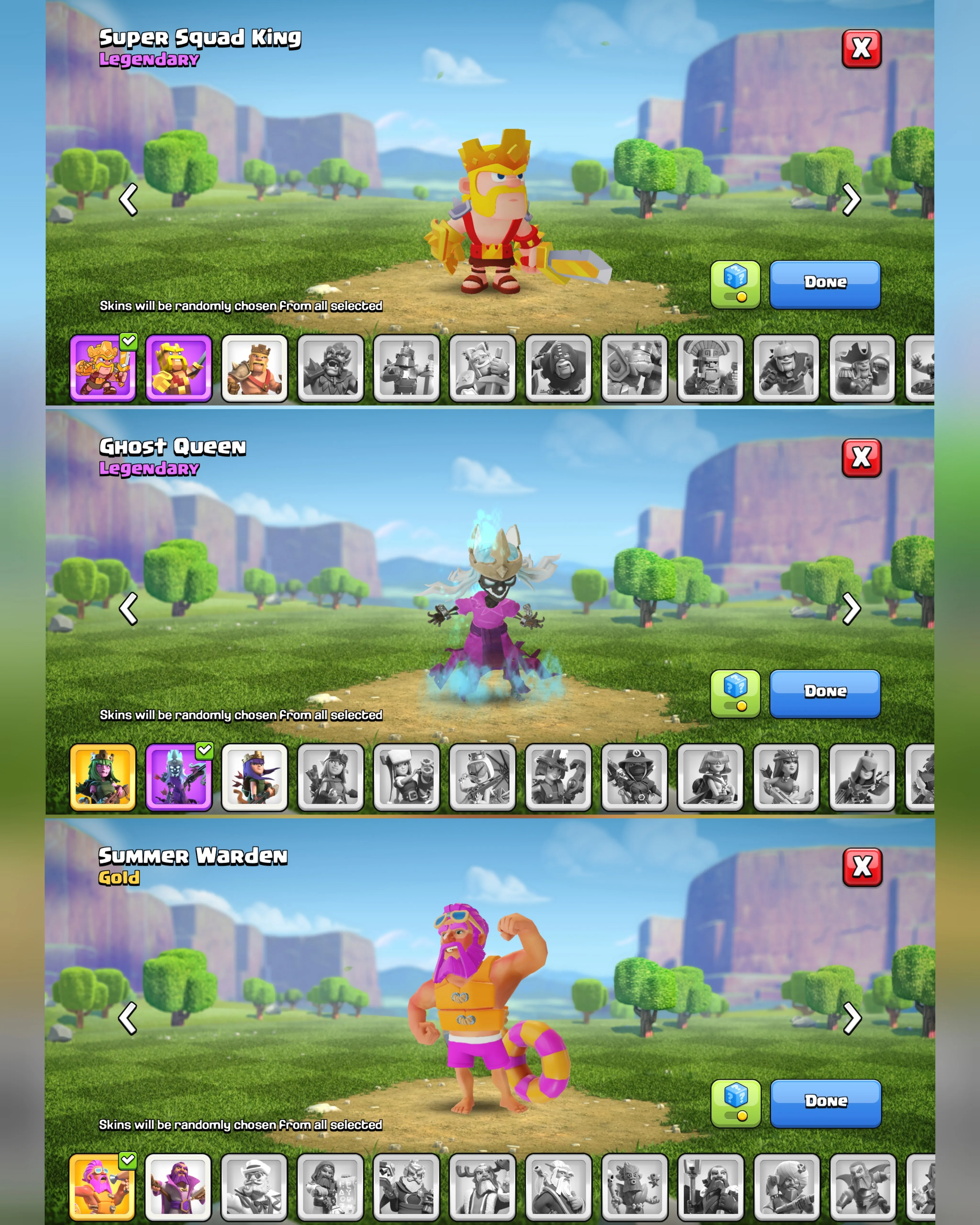 C045 TH12 - XP142 - 326 GEMS - CN 500 GEMS - BK50 SKIN2 SB1 - AQ59 SKIN2 - GW33 SKIN SUMMER WARDEN - BM20 - BC15