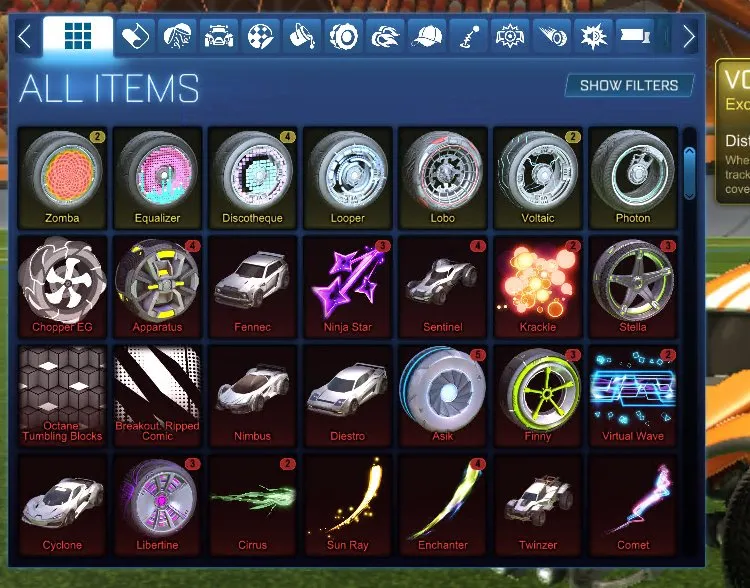 STOCK724 //Fennec, Titanium White Hotshot, 25+ Black Markets, Anodized Pearl, Painted Cars & Wheels (K)