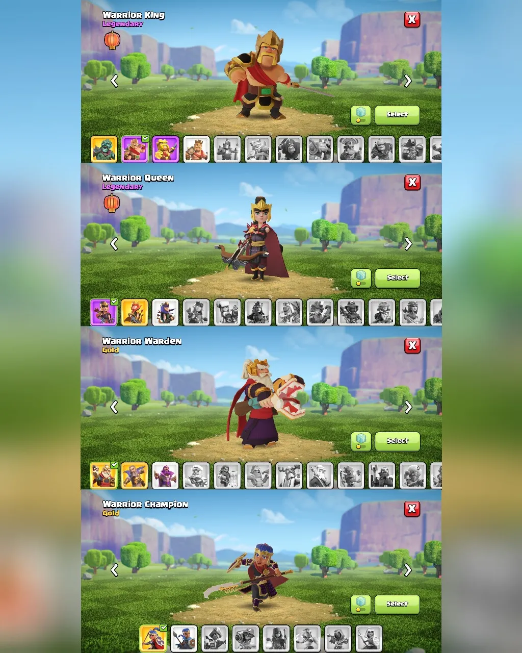 C002 TH14 SCENERY2 JUNGLE.PIRATE SCENERY.INFERNO WAR BASE-XP209-1,394 GEMS-CN 3,000 GEMS-BK77 SKIN3 PIXEL.WARRIOR GG17