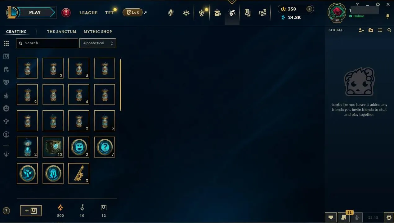 ✨ EUW ➜ ARAM Handlevel  ✦ Unopened Loot ✦ 50.000+ BE ✦ 350+ RP ✦ Lifetime Ownership ✦ Full Recovery Info