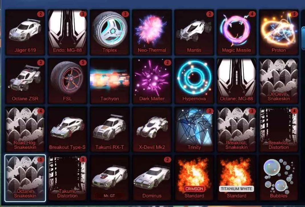 STOCK817 //Rich Fennec Account with 35+ Cars & 20+ Black Markets (Dissolve, 20XX, Chameleon, Fireworks, Bubbly (K)