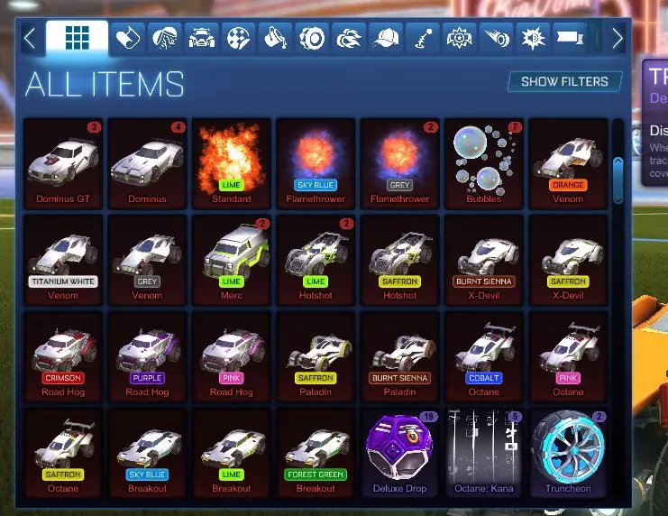 STOCK620 //Dominus, Mantis, Titanium White Venom, Black Market Decals, 150+ Exotic & Deluxe Drops (K)