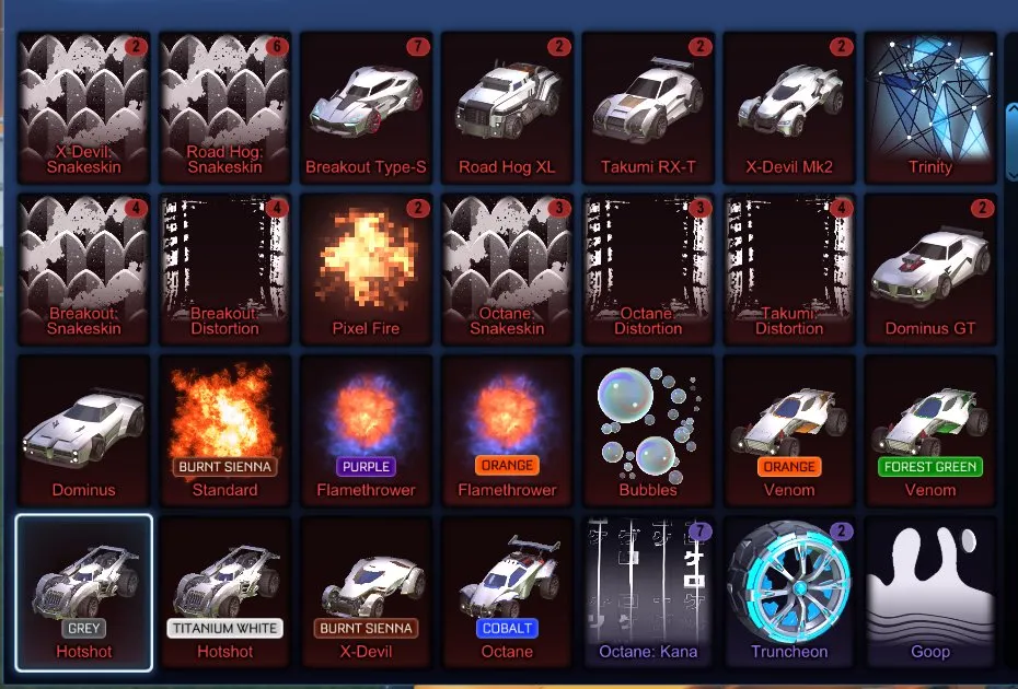 STOCK659 //Fennec Dominus Account with 40+ Black Market Decals, Dueling Dragons, Sub-Zero, Fireworks, Electroshock (K)