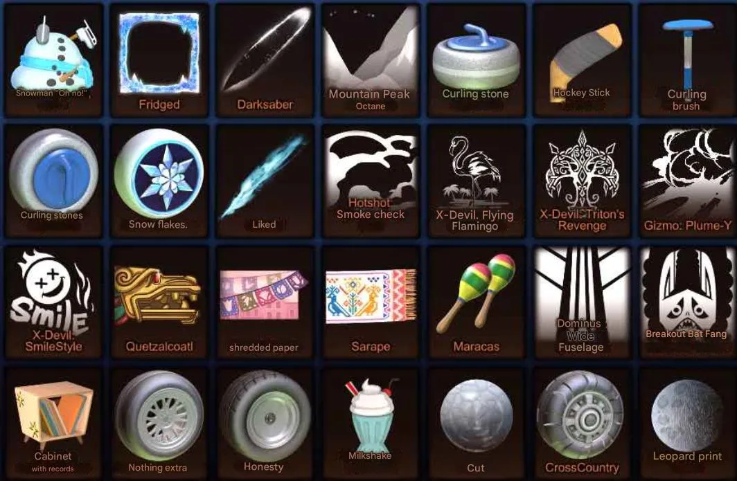 RL989 //Fennec, Black Market Decals, Season 14 Wheels, Marvel & Alan Walker Cosmetics, Many Banners and Toppers (K)