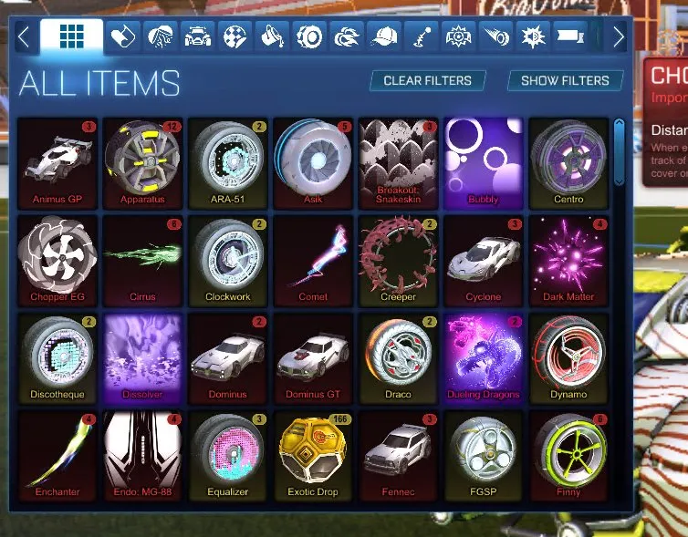 RL786 //TW Octane, Fennec, 150+ Exotic Chests, 87 Bodies Including Titanium White Merc & Octane, Special Skins (K)