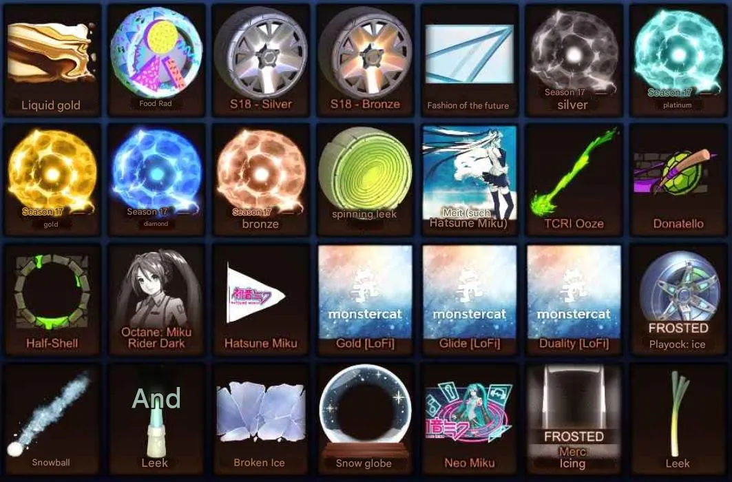 RL996 //Fennec | Titanium White Octane | Titanium White Dominus: Neon | Hatsune Miku Items | Season 17 Rewards (K)