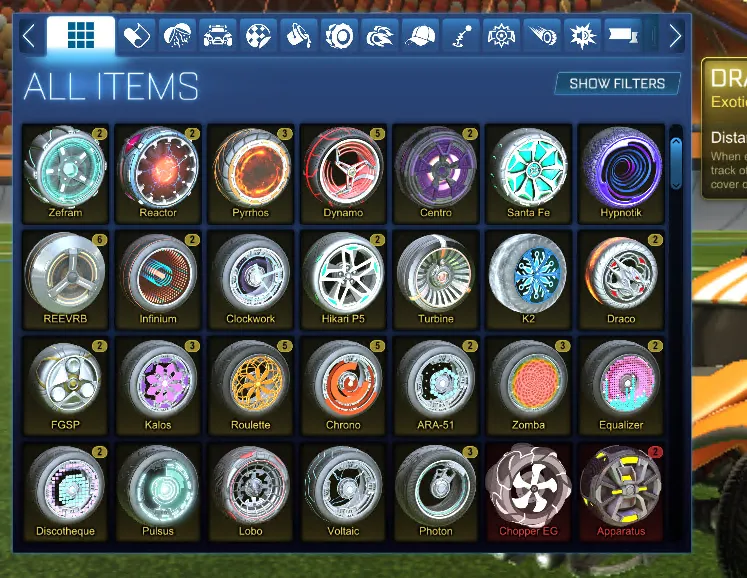 STOCK974 //Imperator DT5 Dominus GT Octane ZSR FSL Tachyon Dark Matter Hyperion Octane GG Breakout (K)