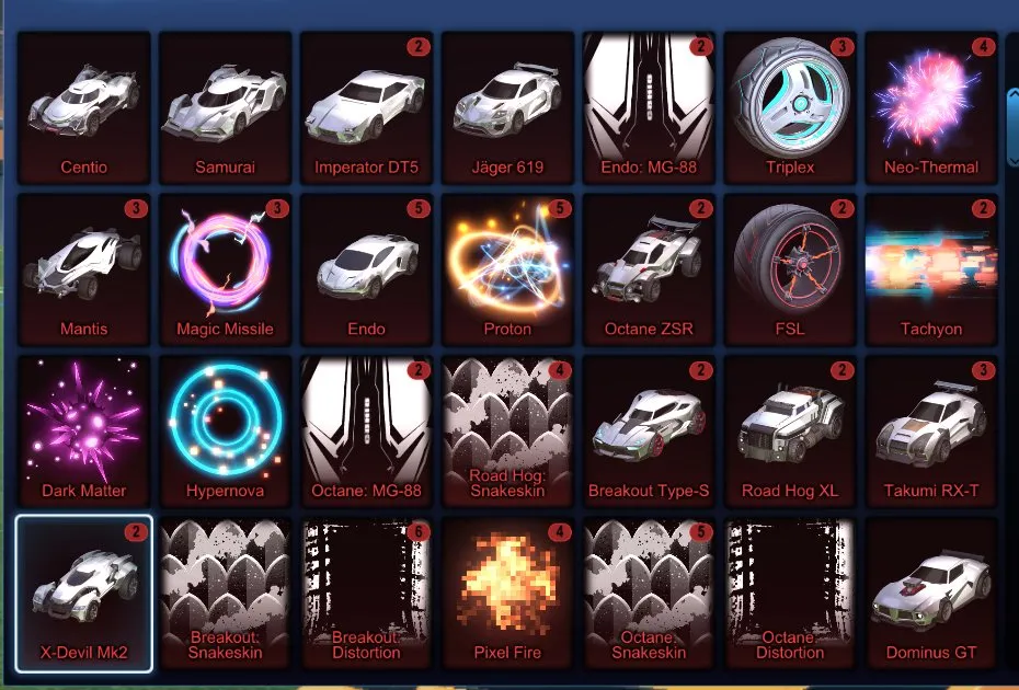 STOCK750 //ACC with Fennec, 66 Cars, 20 Black Markets, Painted Road Hog & NeYoYo, Reactor, Pyrrhos (K)