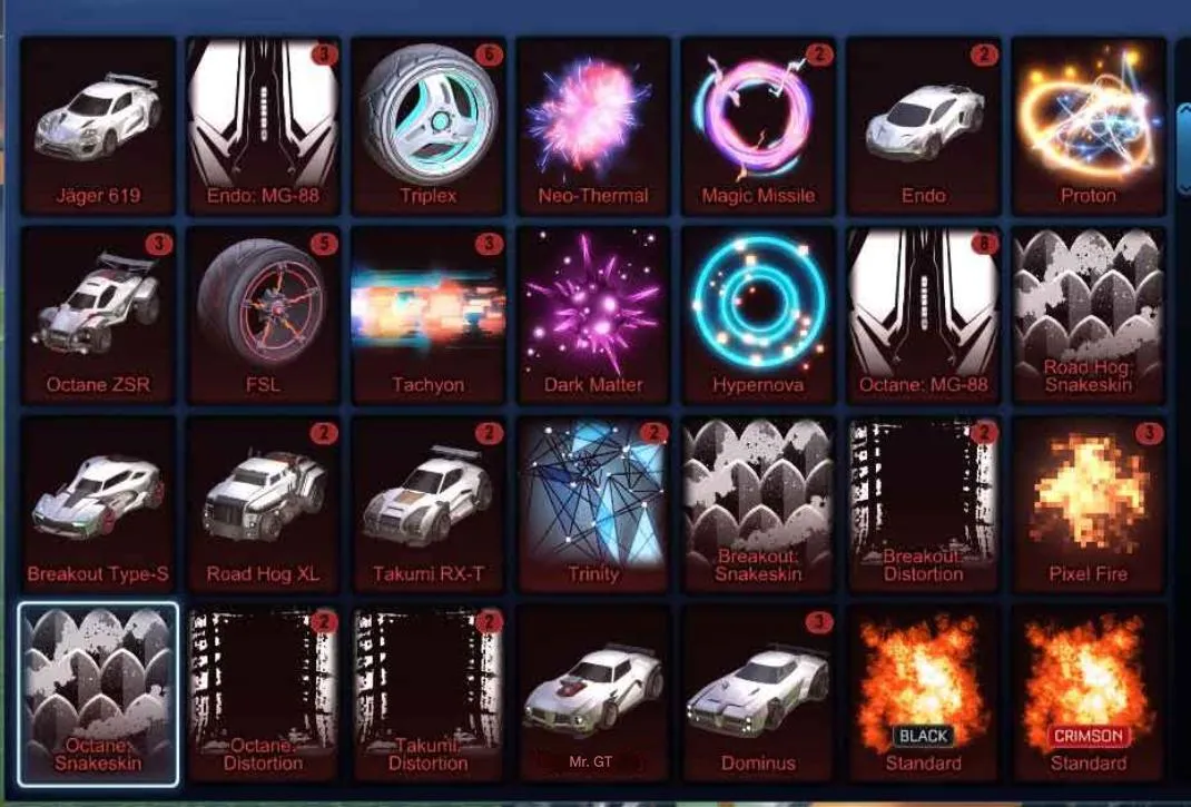 STOCK815 //Fennec, Forest Green & Lime Octane, Black Standard, 30+ Black Markets, Titanium White X-Devil (K)