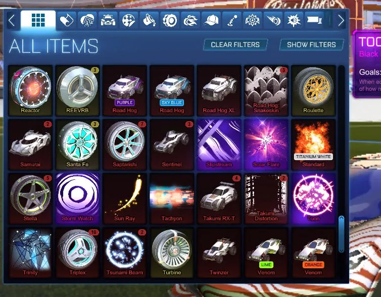 STOCK658 //Fennec + TW Standard Boost + 120 Exotic Drops, Many Black Markets (K)