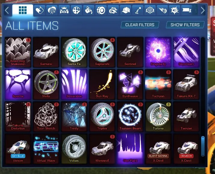 STOCK610 //Fennec, Endo, Fire God, Dueling Dragons, 170+ Drops, 40+ Cars (K)