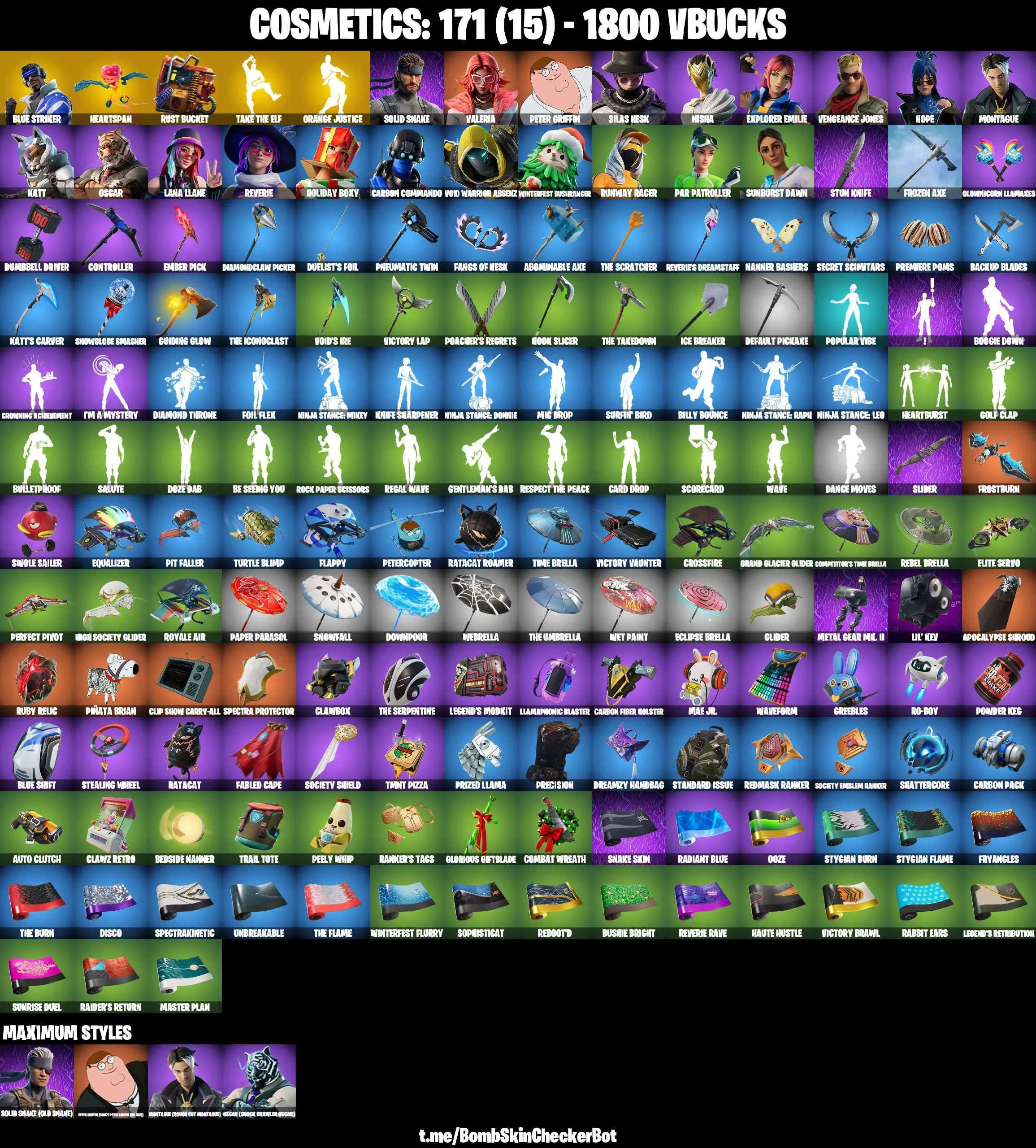 ❤️21 SKINS❤️ORANGE JUSTICE❤️REVERIE❤️HOPE❤️NISHA❤️OSCAR(MAX)❤️LANA LLANE❤️PAR PATROLLER❤️SUNBURST DAWN❤️RUST BUCKET❤️ICE BREAKER❤️TAKE THE ELF❤️CAN PLAY ON PSN❤️XBOX❤️PC❤️NINTENDO❤️MOBILE❤️1800 VBUCKS❤️FULL EMAIL ACCESS❤️