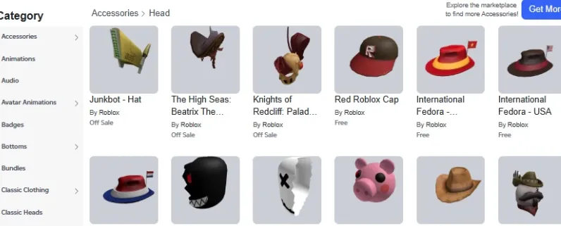 RBL2777 //JakeTheSnake_S 2017 Account 400+ RAP Offsale Items Junkbot Beatrix Paladin Fedora USA (K)