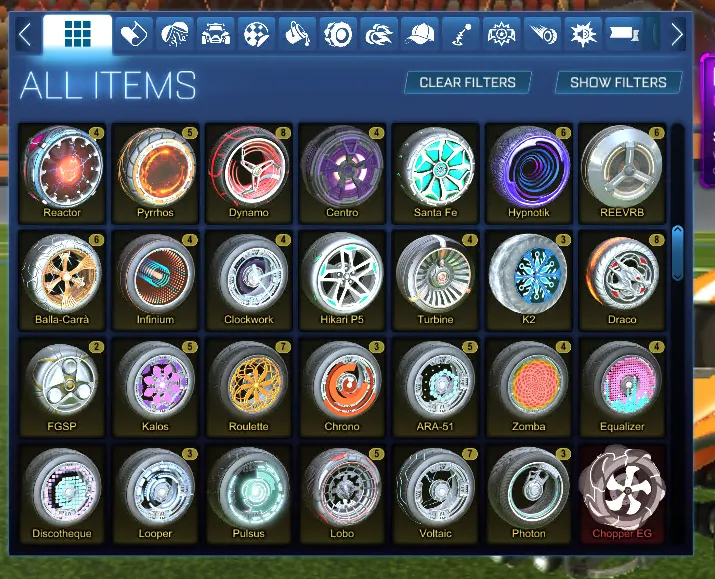 STOCK910 //Fennec + Octane ZSR + 40 Cars + 40 Boosts Account (K)