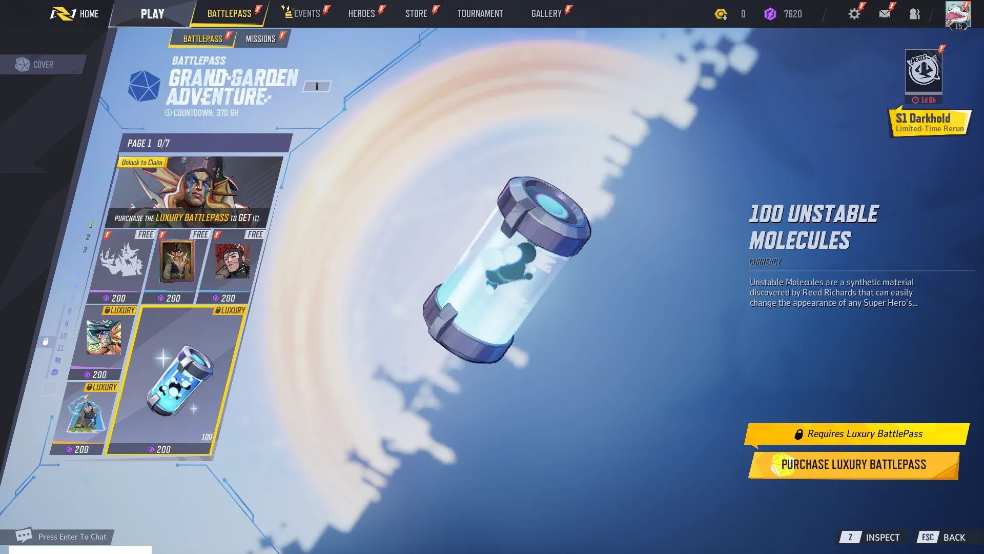 🏆Marvel Rivels-Steam 🌏 Ready Rank ✅ Level: 15 🔥 [1 Skins] 💰 Unit 350 💎Chrono Tokens 7620 | Full Access 🎮 season 5🚀 instant Delivrey