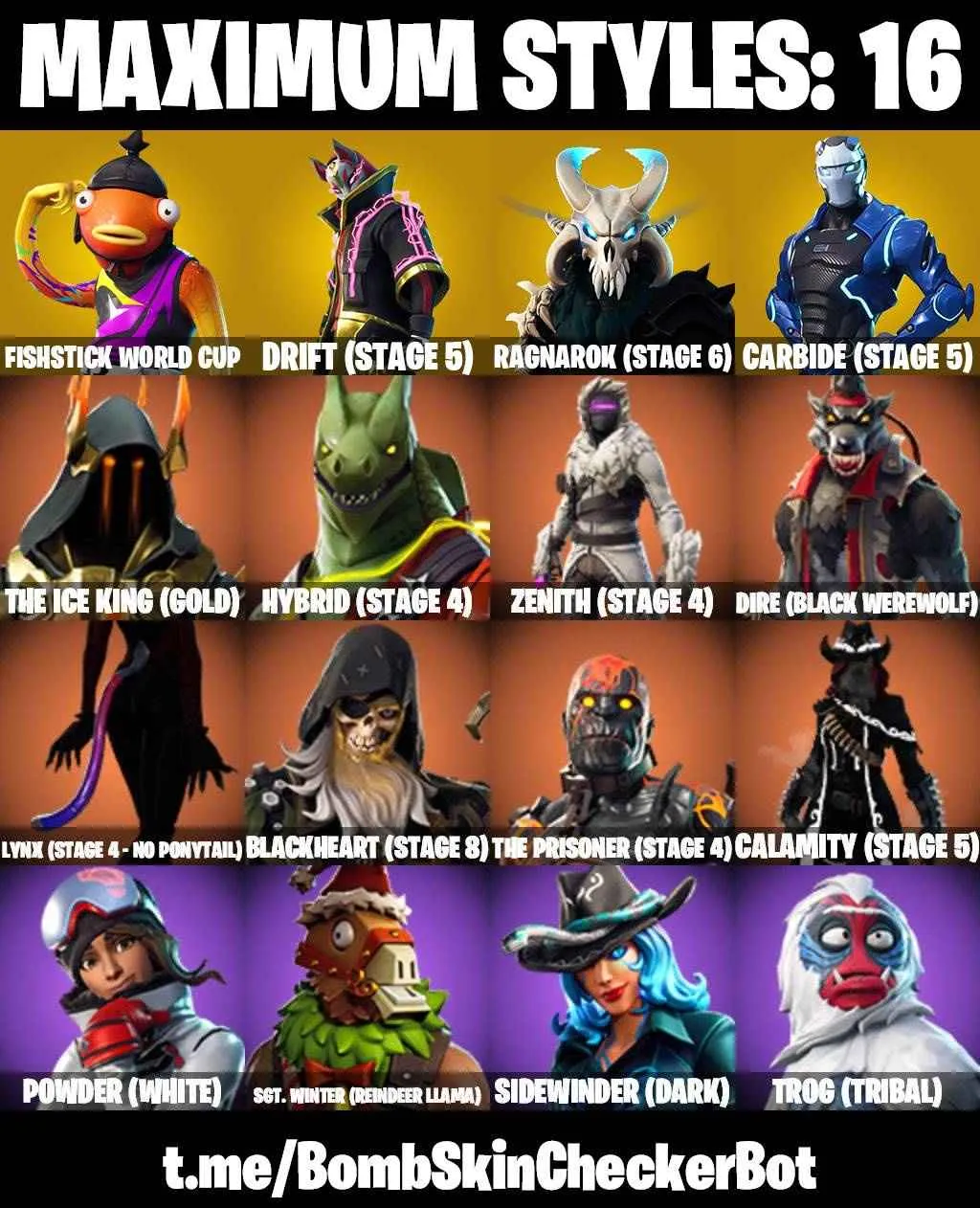 ❤️65 SKINS❤️TAKE THE L❤️MAKO❤️THE REAPER❤️ELITE AGENT❤️FISHSTICK(MAX)❤️OMEGA❤️ORANGE JUSTICE❤️ZOEY❤️ROOK❤️ONESIE❤️DRIFT(STAGE 5)❤️RAGNAROK(STAGE 6)❤️CARBIDE(STAGE 5)❤️PEELY❤️DIRE(MAX)❤️RUST BUCKET❤️SNOWFLAKE❤️PEPPERMINT PICK❤️CAN PLAY ON XBOX❤️PC❤️NINTENDO❤️