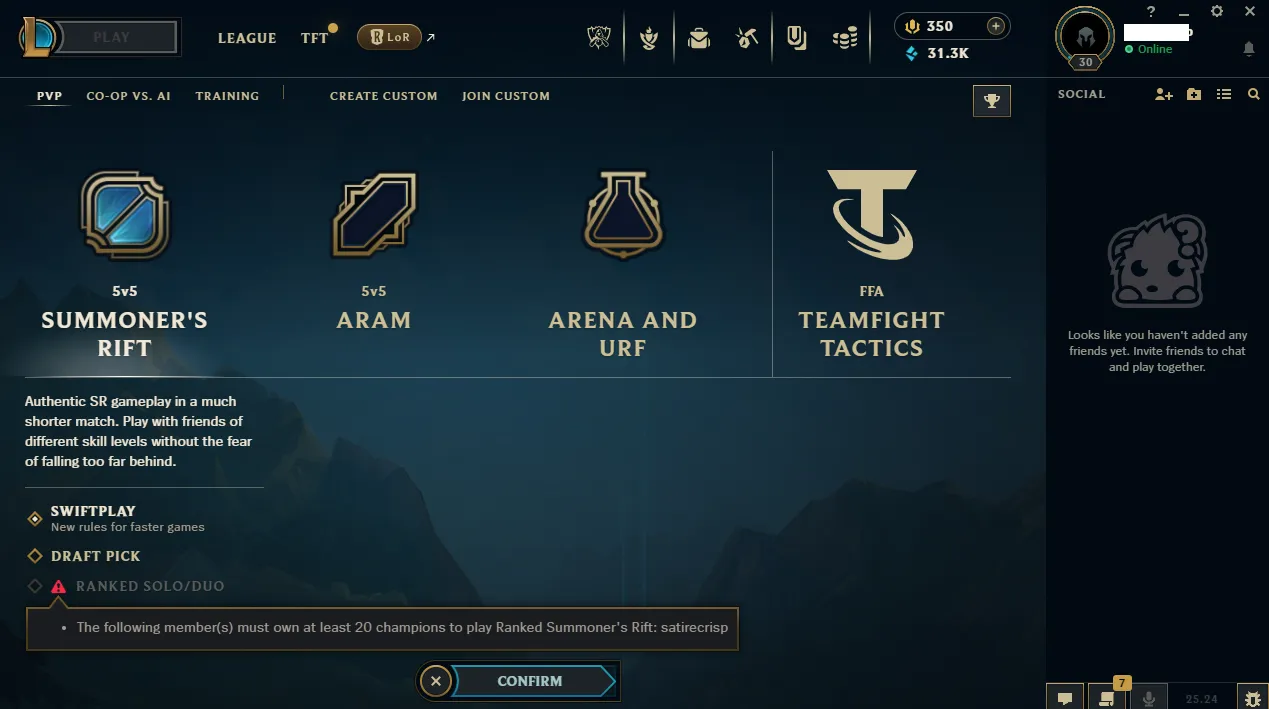 EUW⚡HandLeveled Fresh MMR Lvl 30⚡ARAM Only⚡Full Recovery Info