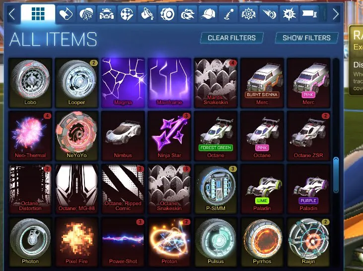 STOCK649 //Fennec, 20XX, Mainframe, Dissolver, Hexed, Black Flamethrower, Infinium, 30+ Cars, 270+ Drops (K)