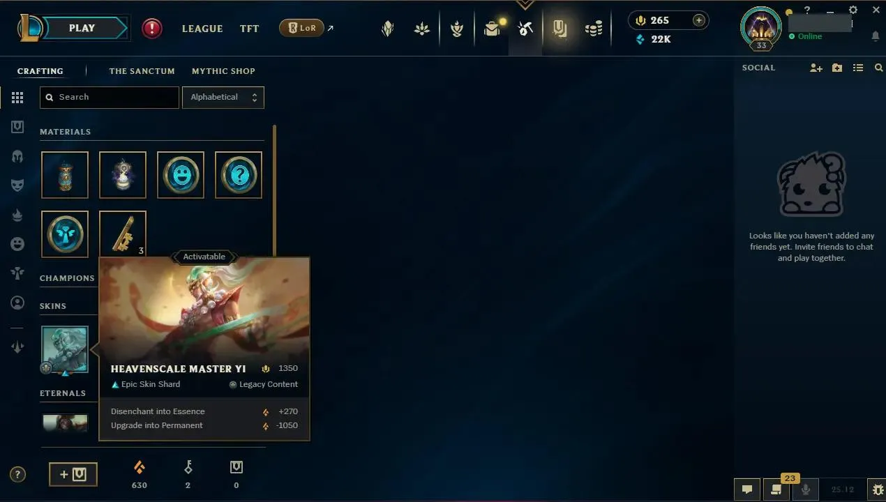 ✨ EUW ➜ S15 ⭐ Hand-made ⚡ Gold III (13 LP) ✨+38LP Gains & Sacred Sword Janna + Pretty Kitty Rengar & More! ⭐ LV: 33 💰 BE: 22075 ♾️ Lifetime Ownership 📧 Full Email Access 👑 High Quality Riot Account #THEHUB