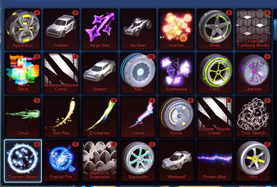 STOCK732 //Fennec Dominus Account With 26 Black Markets 80+ Exotic and 140+ Import Items (K)