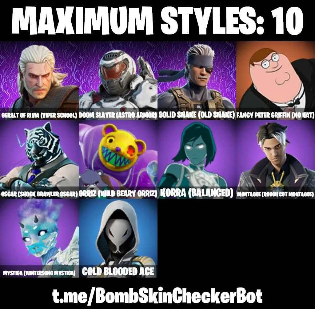 ❤️58 SKINS❤️GET GRIDDY❤️SPIDER-GWEN STACY❤️MYSTICA(MAX)❤️HELSIE❤️ARTEMIS❤️REVERIE❤️HOPE❤️POTASSIUS PEELS❤️BYTES❤️NISHA❤️OSCAR❤️SELENE❤️DUSTY❤️CAN PLAY ON PSN❤️XBOX❤️PC❤️NINTENDO❤️MOBILE❤️300 VBUCKS❤️FULL EMAIL ACCESS❤️