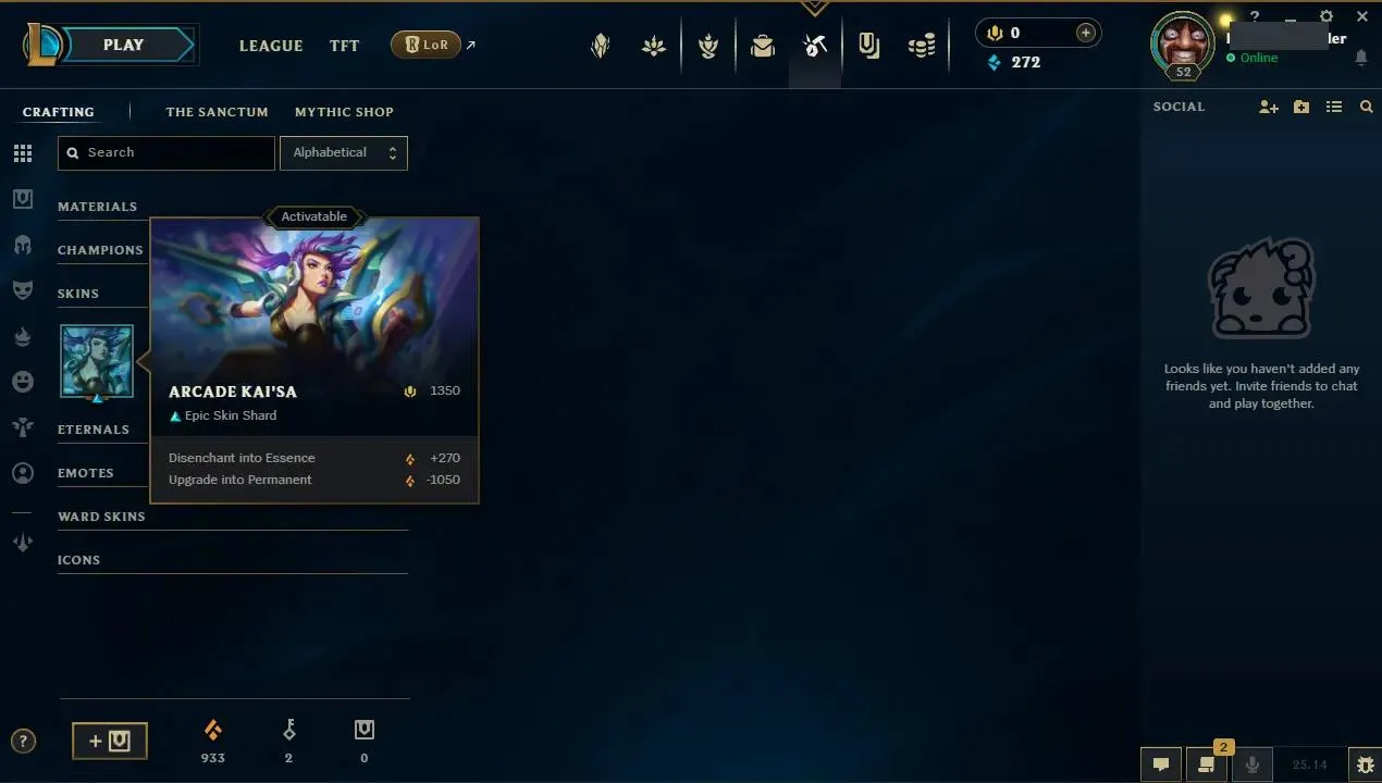 🌍 EUW ⚡ Emerald III (29 LP)✨ WR: 50% 🔥73Champions + 12 Skins & More! ♾️ Lifetime Ownership 📧 Full Email Access