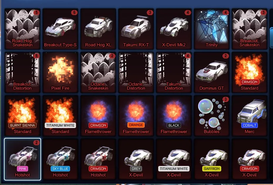 STOCK614 //ACC with Fennec, TW Standard Boost, 35+ Black Markets, Painted Hotshot & X-Devil, Many Import/Exotic Cars (K)
