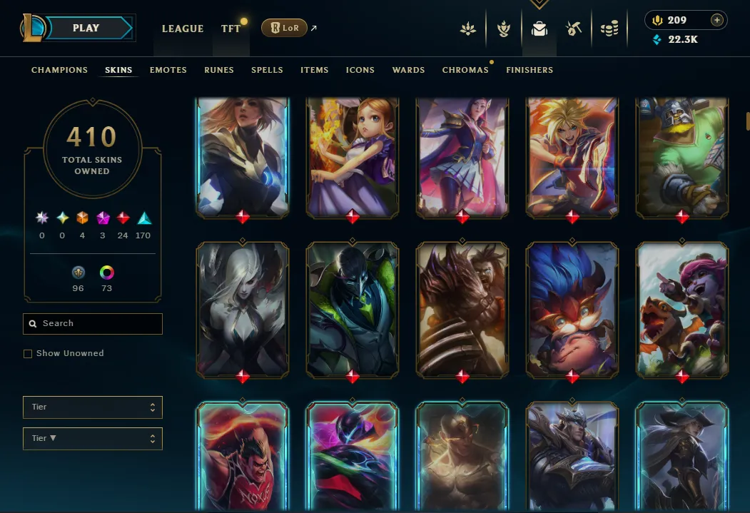 👑(NA) PLATINUM (SOLQ+FLEX) 🚀410 SKIN⚡22K BE