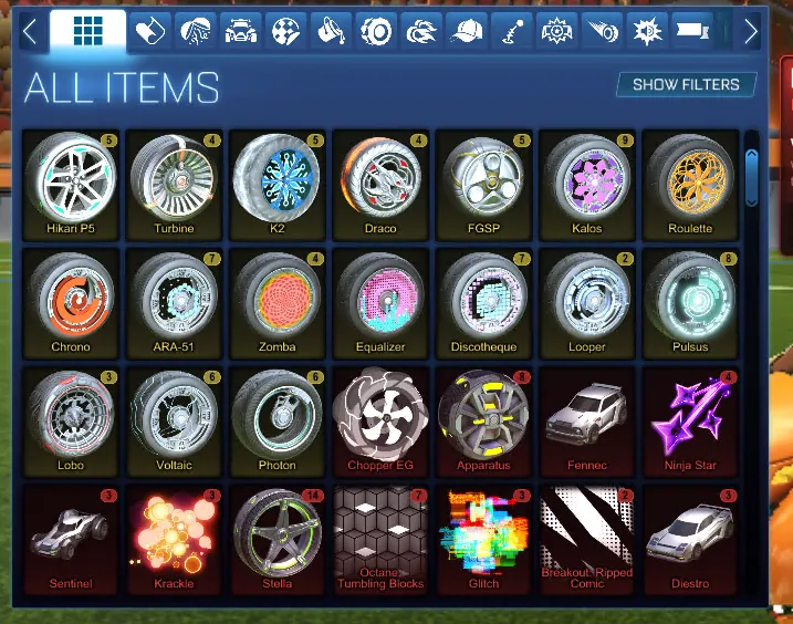 STOCK880 //Fennec 40+ BMs Black Standard Boost Future Fashion Gold Cap Venom GT Dominus GT Breakout Octane (K)