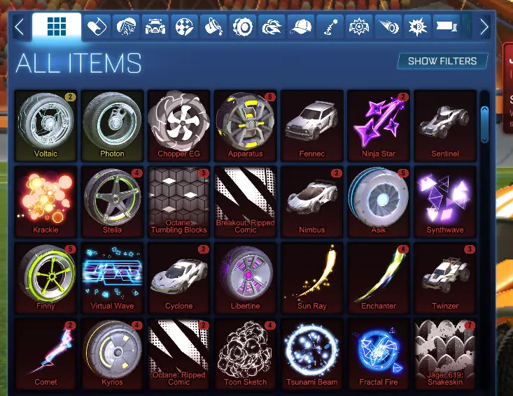 STOCK890 //Acc with Fennec, 20+ BM's, Black Standart Boost (K)