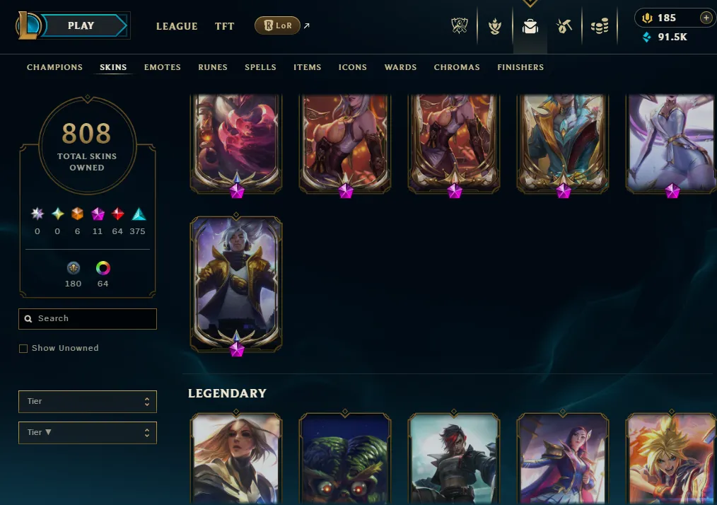 👑(EUW) GOLD IV (100% WR, HIGH ELO) 🚀800+ SKIN