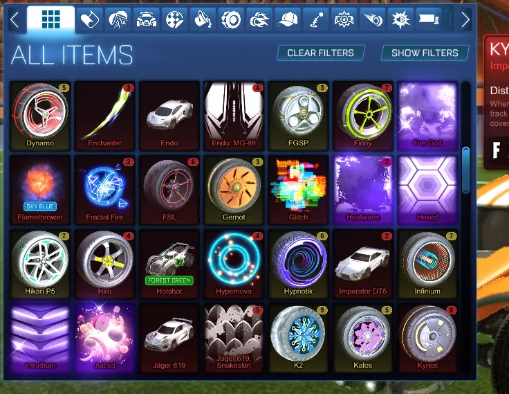 STOCK889 //Dominus Endo Breakout Type S Centio V17 Werewolf 350+ Black Markets Exotics Imports Boosts Wheels Bodies (K)