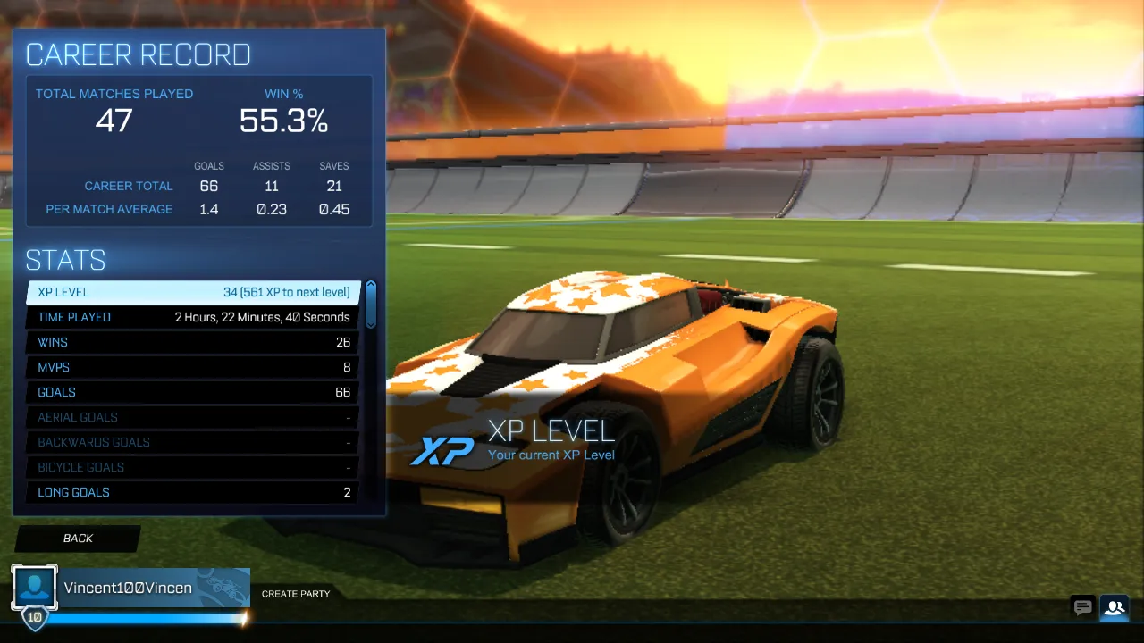 Rocket League🏆 EPIC Games 💎 driver challenges completed⭐️ LEVEL 34✔️ Ranked Ready 🔑 Full Access 🚀 Instant Delivery