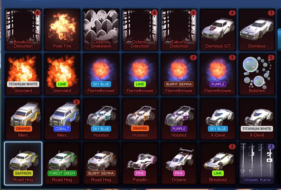 STOCK663 //Fennec Account with 44 Black Markets, 137 Exotic, 236 Import, Painted Merc/Hotshot/X-Devil (K)