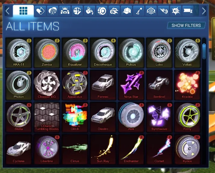 STOCK937 //Fennec Endo Breakout Ciento Cyclope Demonio GT 88+ Bodies 200+ Boosts Wheels Black Market Exotics Imports (K)