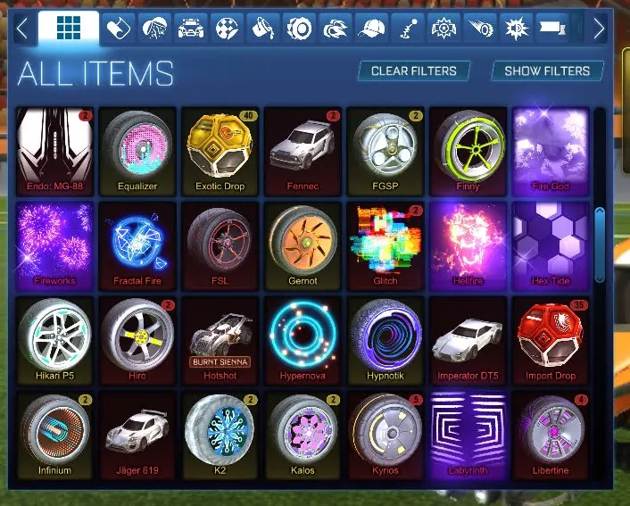 STOCK783 //Rich Fennec Account with 30+ Bodies, 70+ Exotic & Import Drops, Fire God, Hex Tide, Chameleon, Hellfire (K)