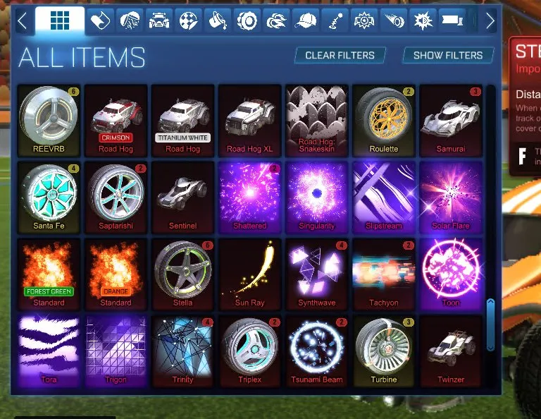 STOCK836 //W Octane, 30+ Cars, 20+ Black Markets, Dueling Dragons, 20XX, Dissolver, Toon, Trigon, Tsunami Beam (K)