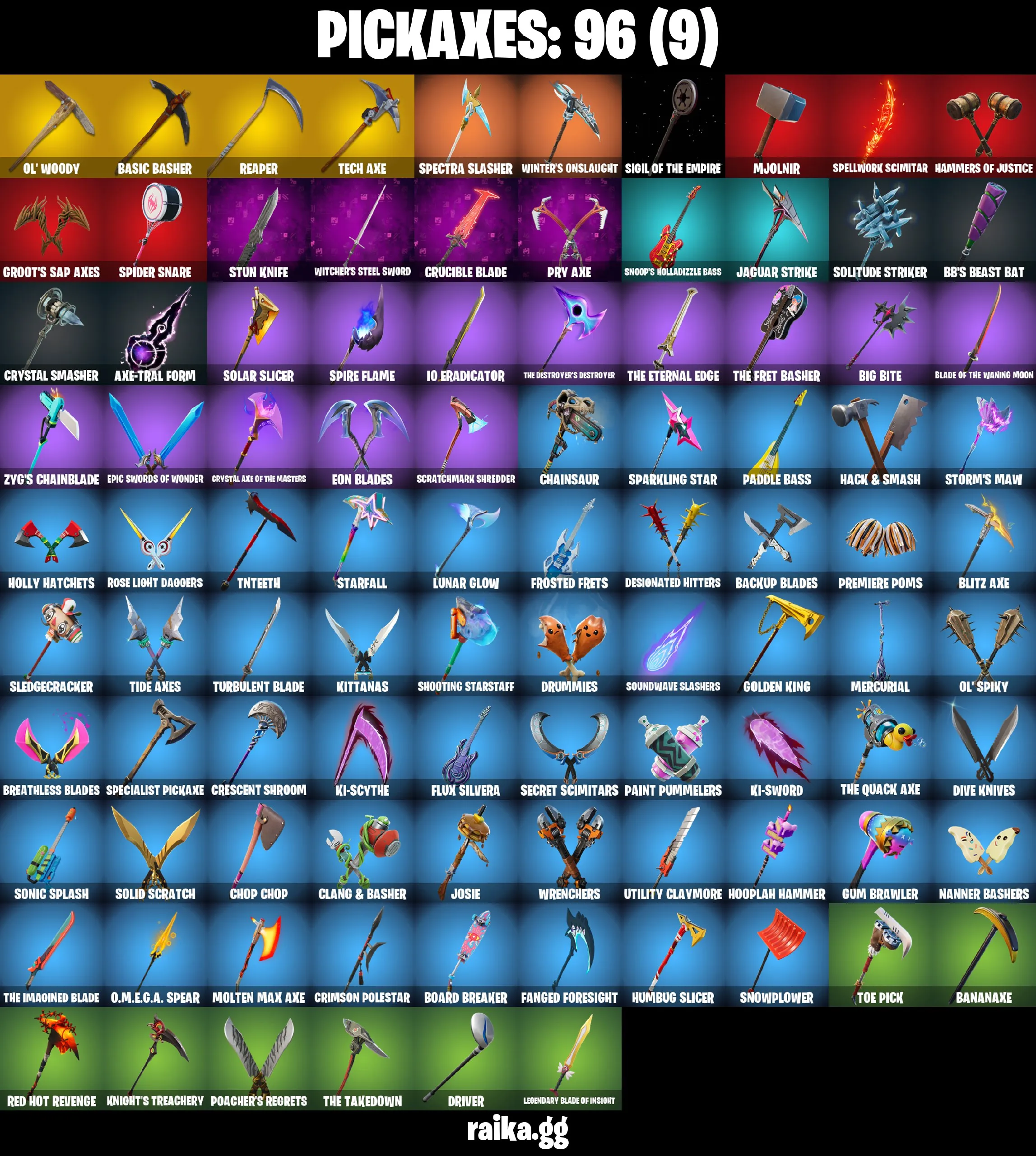 🔥65 skins🔥Lara Croft🔥Chun-Li🔥Reaper🔥Midas🔥Deadpool🔥Spectra Knight🔥Goku Black🔥Agent Peely🔥Meowscles🔥Renegade Lynx