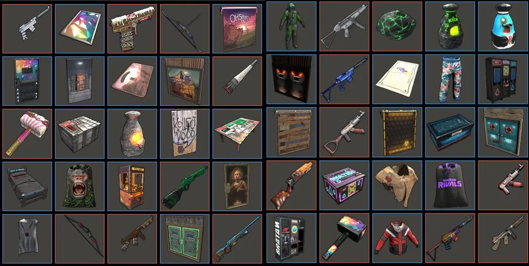 ✧･ﾟ:*✧ 15% OFF ✧･ﾟ:*✧ Clickbait? Nope. Just Good. Rust - 316 Skins (Twitch/Kick Drops)(#E39337216f) ✧･ﾟ:*✧