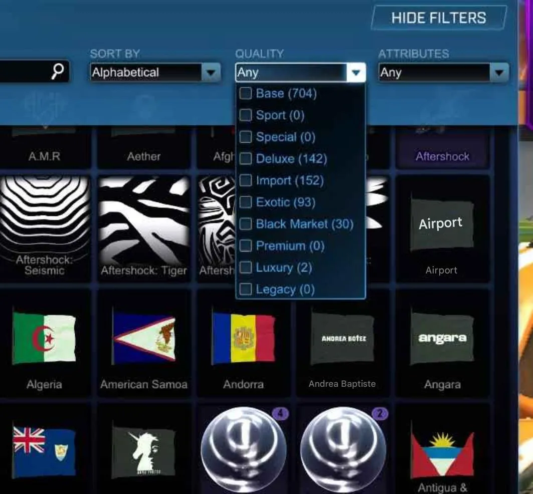 STOCK806 //Stacked Account with Fennec, 35+ Cars and 30 Black Markets (K)