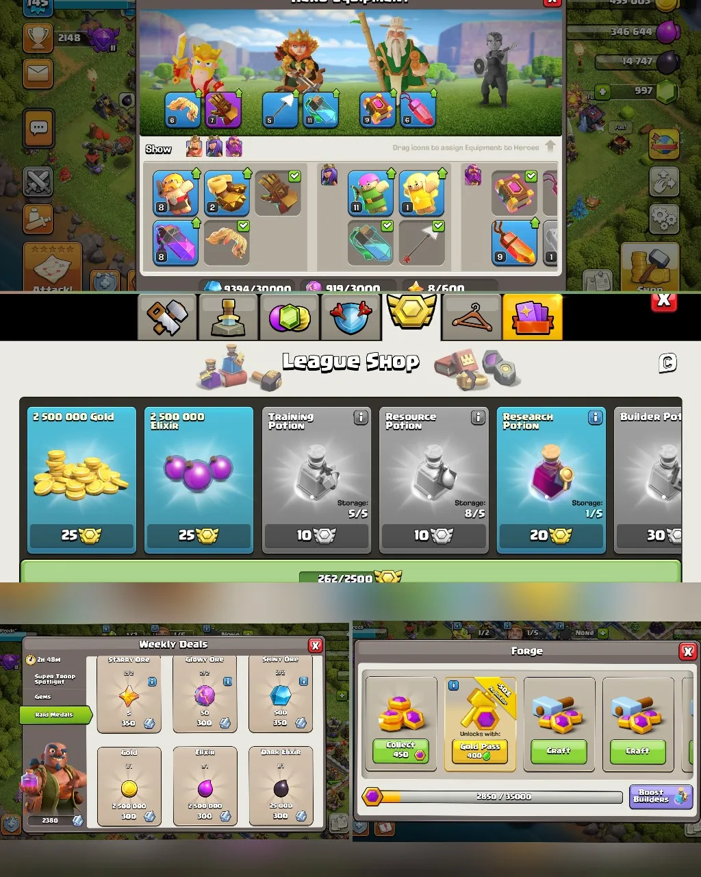 C049 TH12 - XP145 - 982 GEMS - CN 1,500 GEMS - BK58 SKIN2 GG7 - AQ65 SKIN2 - GW37 SKIN WARDEN MASTER - BM18 - BC15